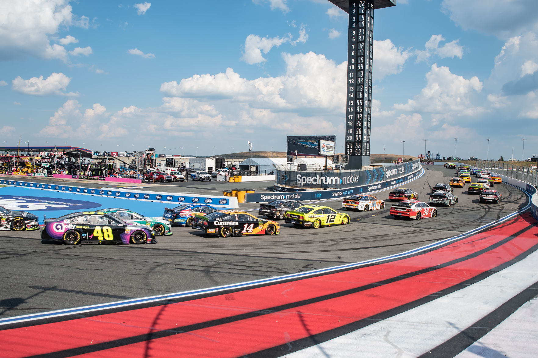 The Monster Energy Nascar Cup Series on Sunday September 29 ,2019